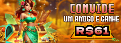 Imagem promocional do aplicativo mobile da 55gg